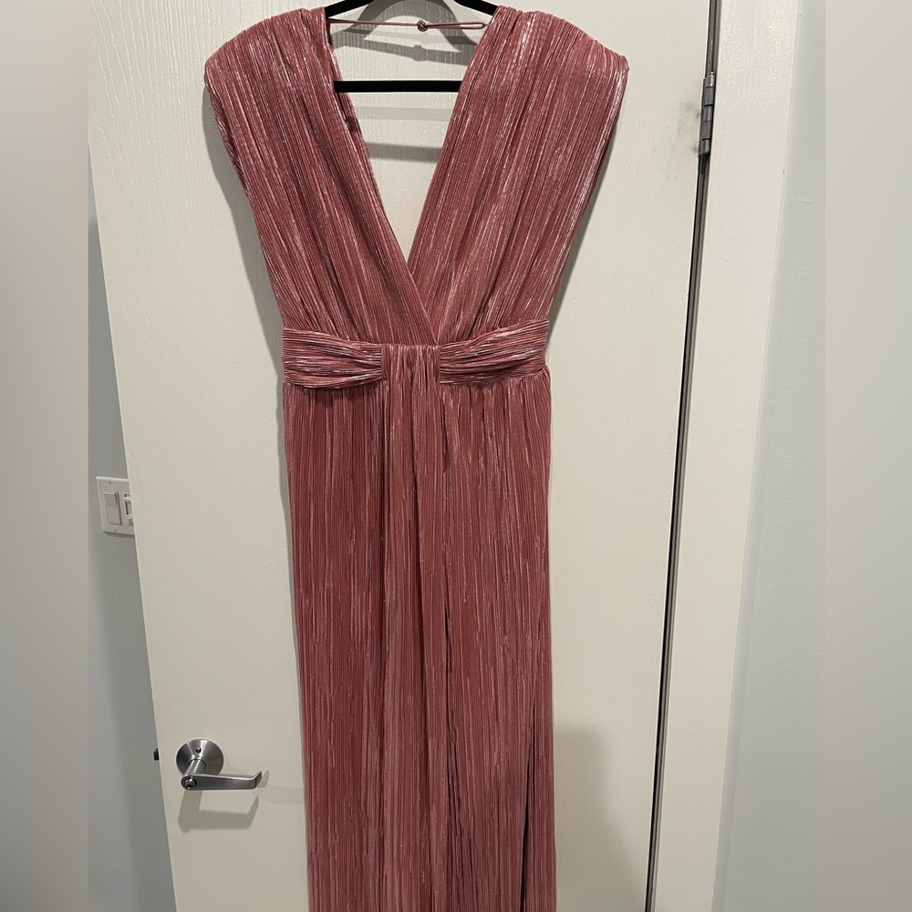 Sabina Musayev Harvey Dress in Antique Rose